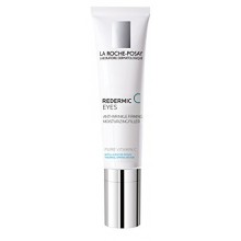 La Roche-Posay Redermic C Ojos Crema antiarrugas de ojos reafirmante con vitamina C y ácido hialurónico, Fl 0,5. Onz.