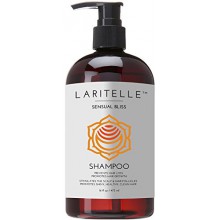 Laritelle Orgánica Shampoo 16 oz | Prevención de la pérdida del cabello, Aclarar, Fortalecimiento, folículo estimulante | Aceite
