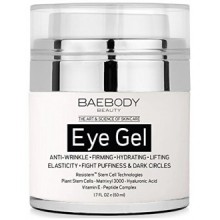 Baebody Eye Gel for Dark Circles, Puffiness, Wrinkles and Bags - The Most Effective Anti Aging Eye Gel for Under and Around