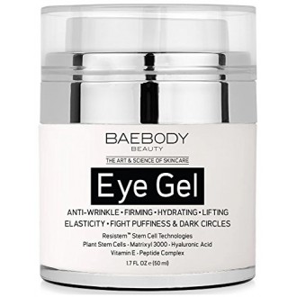 Baebody Eye Gel pour les cernes, les poches, les rides et les sacs - Le plus efficace Anti Aging Eye Gel pour Under et autour