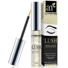 ArtNaturals Eyelash Growth Serum, Thicker, Longer Eyelashes and Eyebrows Enhancer with Lush, Dermatologist Tested Product,