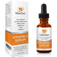 La vitamina C en suero para el rostro y la piel con un 20% Vitamina C + E + Ácido Hialurónico - Nuestro número 1 MEJOR suero a d
