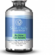Skin Daily Skincare Solutions Natural Eye Cream Serum for Dark Circles