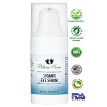 Organic Eye Serum - Retinol, hyaluronic acid- Enriched with Omega-6, Vitamin C & E and Essential Lipids - for Dark Circles