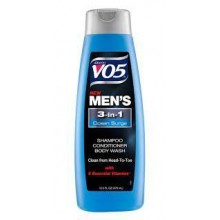 Alberto VO5 Mens 3-in-1 Shampoo, Conditioner &amp; Body Wash, Ocean Surge 12.5 Fl Oz par Alberto Culver