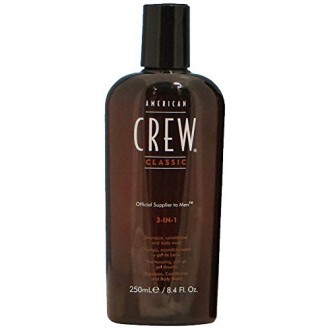 American Crew 3-en-1 champú, acondicionador, Body Wash, 8,45 onza