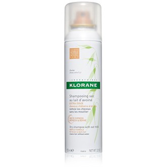 Klorane Shampooing sec Avec Lait d'Avoine - Teinte naturelle - Brunettes, 3.2 fl. oz