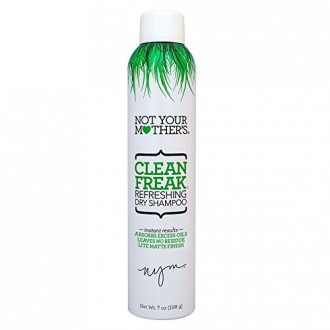 No su madre Clean Freak Refrescante Champú Seco, 7 onza