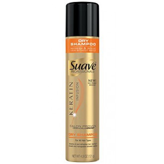 Suave Professionals champú en seco, la queratina Infusion 4,3 oz