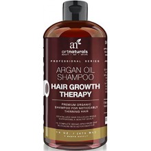 Arte Naturals libre de sulfatos orgánicos de argán aceite de pelo Pérdida Champú, 16 oz