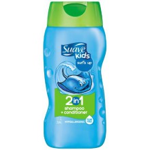 Enfants Suave 2 en 1 Shampoo &amp; Conditioner, Surf Up 12 Ounce (Pack de 6) (emballage peut varier)