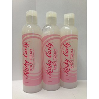 Kinky Curly-Nudo Hoy acondicionador sin enjuague / Detangler - 8 oz (3 pack)